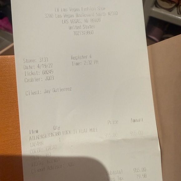 Louis Vuitton Brown and Gold Monogram Sandals - Picture 9 of 10